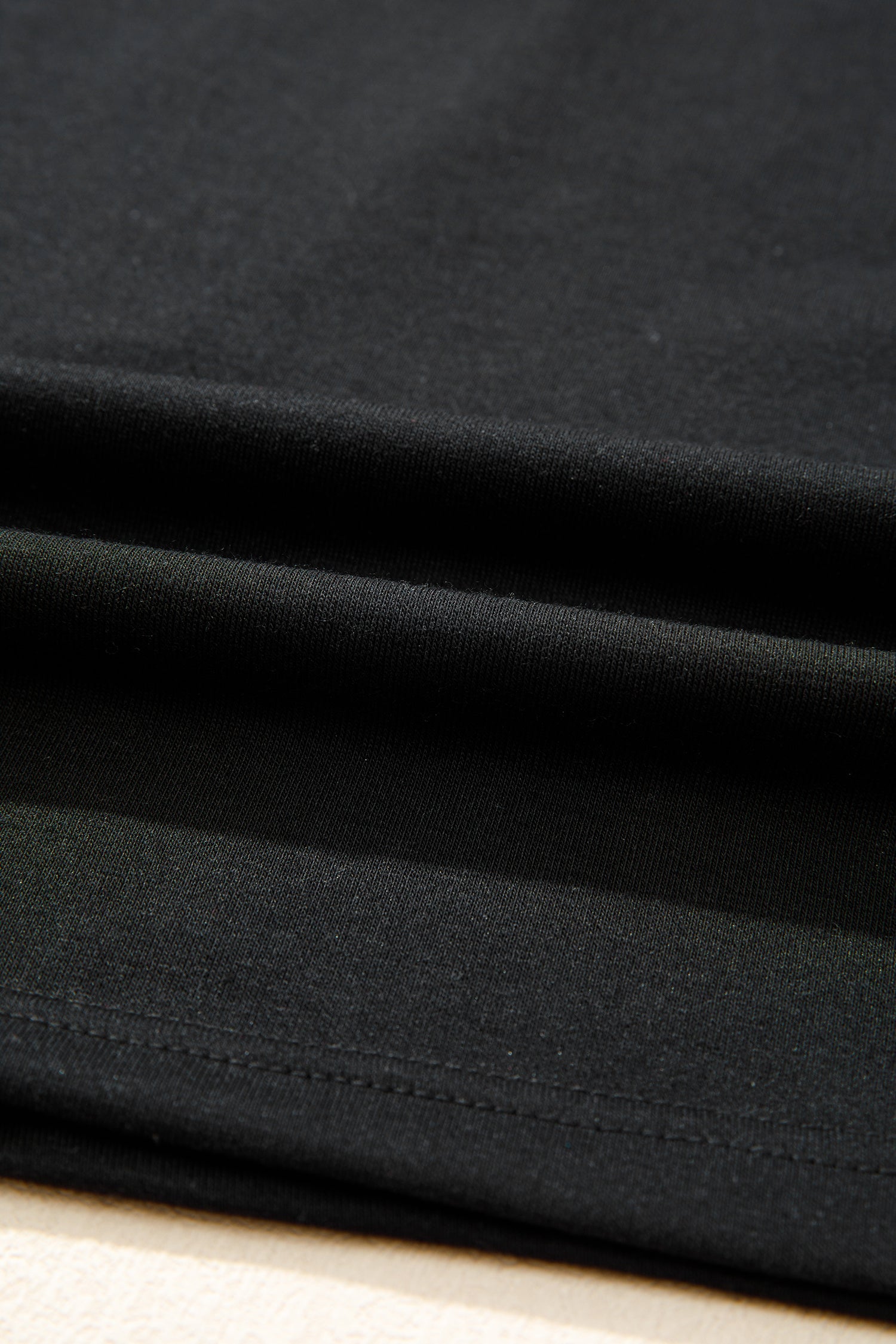 Leopard Bow Patch Tee & Drawstring Shorts Set