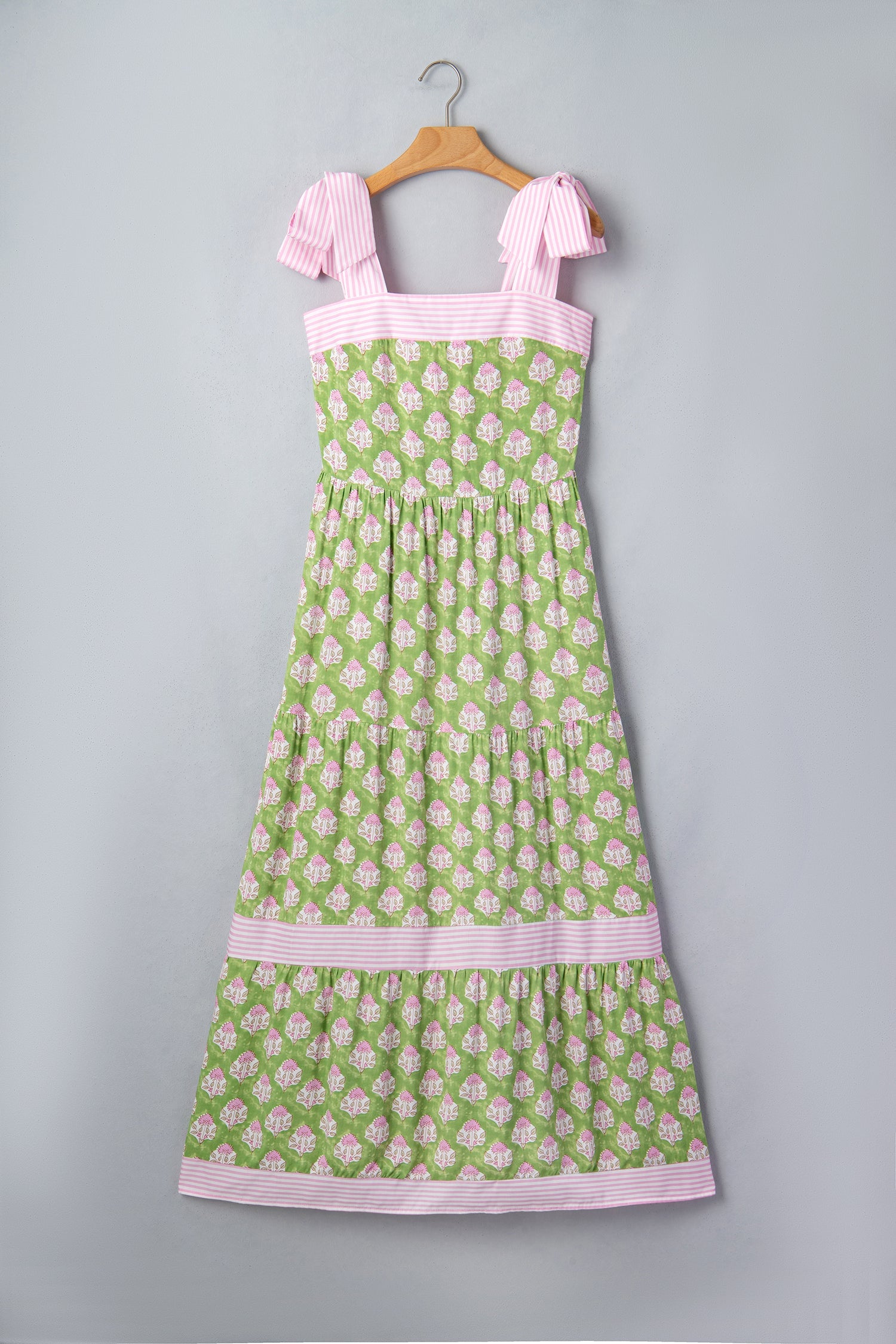 Adriana Knot Straps Maxi Dress